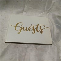 Minimalist Simple Elegant Wedding Guest Books