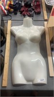 Plastic mannequin body