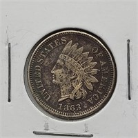 1863 INDIAN HEAD PENNY