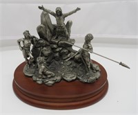 1989 "Geronimo: Apache Di-yun For War" Pewter