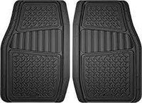 Armor All 2-Piece Black All Season Floor Mat,