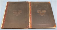 (2) 1908 Plat Book of Broome County New York