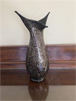 Vase (blown glass, 16" tall)