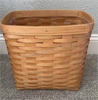 Royce Craft Basket w/ Plastic Liner 12”x7”x12”