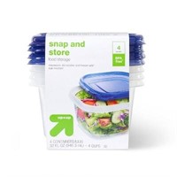 Case (24) Ct-Medium Square Food Storage