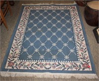 Small Area Rug with Fringe