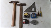 Speed Square, Hammers, Tape Measures
