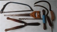 Hand Auger, Saws, Shears