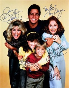 Who's the Boss? cast signed photo