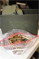 175 rds.30-06 M1 Ammo with Bandoleers &Can