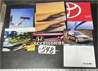 7 Car Advertising Brochures
