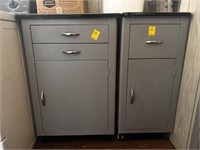 (1) 2-Drawer Metal Cabinet (24" x 20" x 36" T) and