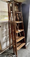 (2) Wooden 6' Ladders