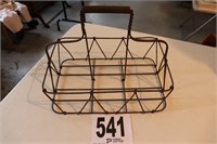 Vintage Wire Bottle Carrier