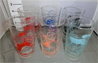 6 Dogpatch Character jelly glasses