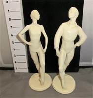 Fred Press plaster dancing figures