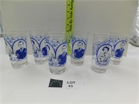 QUEEN ELIZABETH CORONATION GLASSES