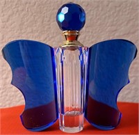 Q - SORELLE CRYSTAL PERFUME BOTTLE (S50)