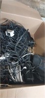 Lot with variety of cords