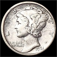 1921-D Mercury Dime UNCIRCULATED