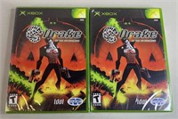2pc Sealed XBOX Drake Of The 99 Dragons Games