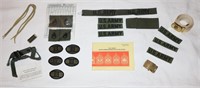 army patches,chin strap for helmet,etc. ,