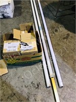 3 track light bars - 90" long & power cords