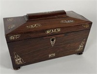 19TH C. ENGLISH TEA CADDY