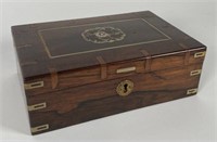 19TH C. ENGLISH TRAVEL BOX