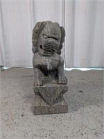 Vintage Chinese Foo Dog Stone Guardian Statue