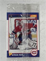 sealed 90sera Patrick Roy & Dave Ellett cards