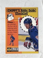 1997 UD Collectors etd Chippys Checklist (Gretzky)