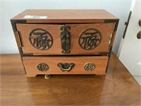 Oriental Style Jewelry Chest