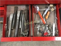 2 Drawers of: Chisels, Punches, Etc.