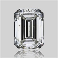 Gia Certified Emerald Cut 1.51ct Si1 Diamond