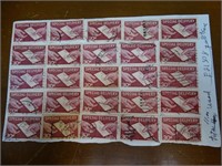 1957 E21 U.S. 30 Cents Special Delivery Stamps