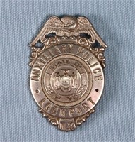 Lockport NY Auxiliary Police Badge