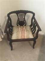 Victorian Harp Back Chair