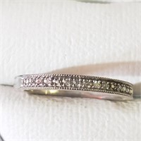 $250 Silver Diamond(0.09ct) Ring