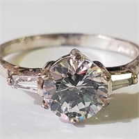 Silver CZ Ring