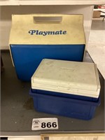 PLAYMATE AND COLEMAN COOLERS