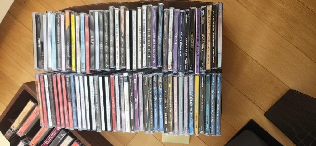 Lot of 75 Assorted CDs