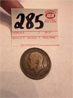 1913 Great Britian Georgivs V Dei Gra One Penny