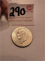 1976-D Eisenhower IKE One Dollar Coin