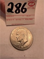 1971-D Eisenhower IKE One Dollar Coin