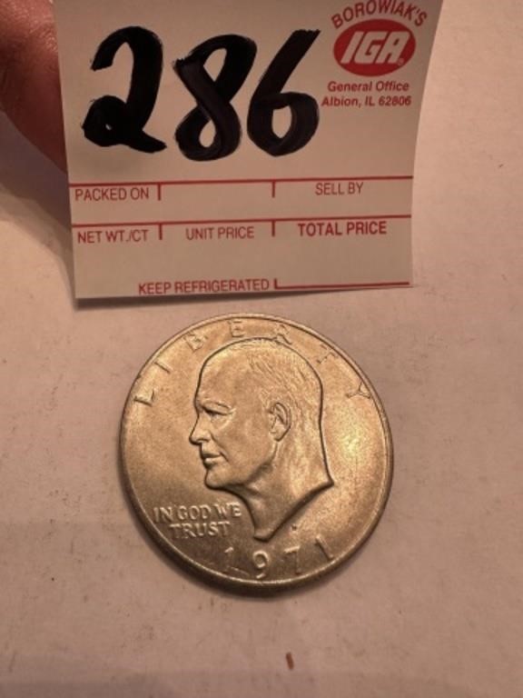 1971-D Eisenhower IKE One Dollar Coin