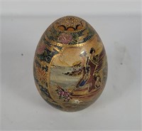 Chinese Ceramic Painted Egg