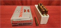 Winchester 303 British cartridges,  Qty 15