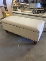 Upholstered ottoman