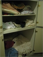 Closet's of misc linens